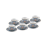 " Karaca Beylerbeyi 6 Personen Kaffeetassen Set, 80 ml "