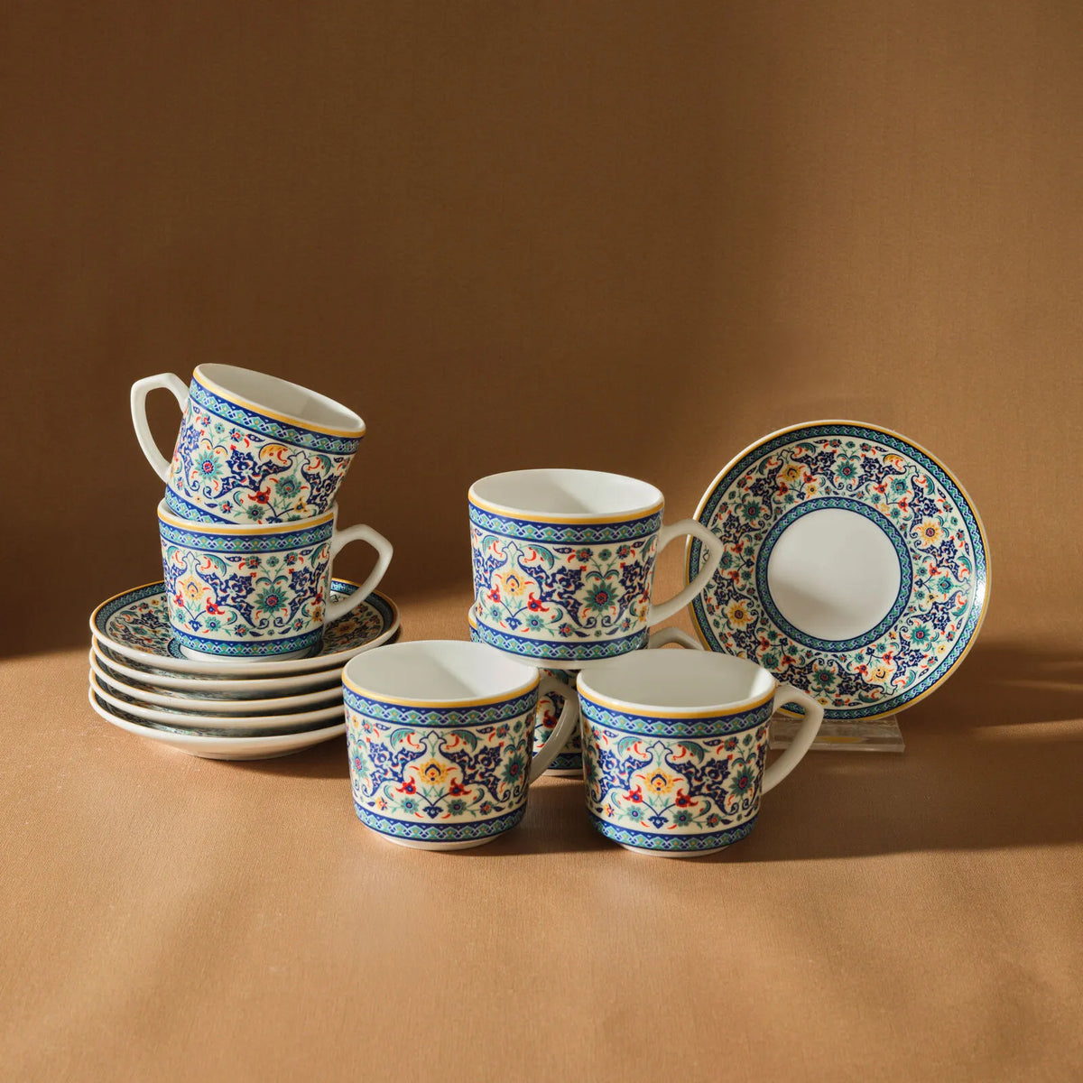 " Karaca Beylerbeyi 6 Personen Kaffeetassen Set, 80 ml "