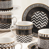 " Karaca Helenistik für 6 Personen Kaffeetasse, 80 ml "