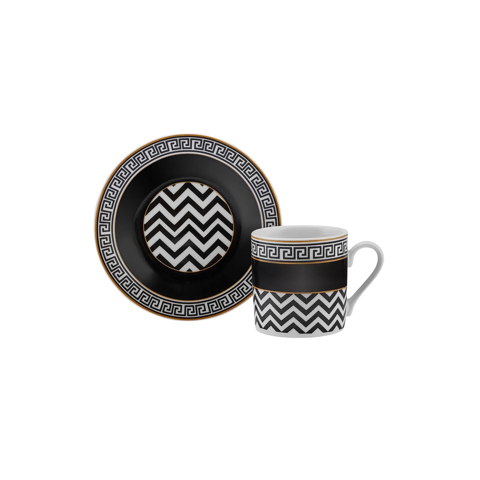 " Karaca Helenistik für 6 Personen Kaffeetasse, 80 ml "