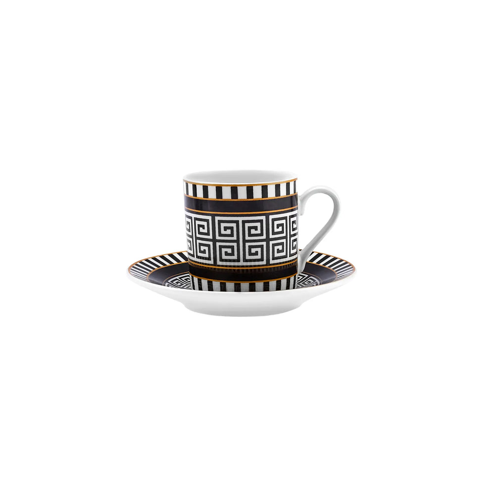 " Karaca Helenistik für 6 Personen Kaffeetasse, 80 ml "