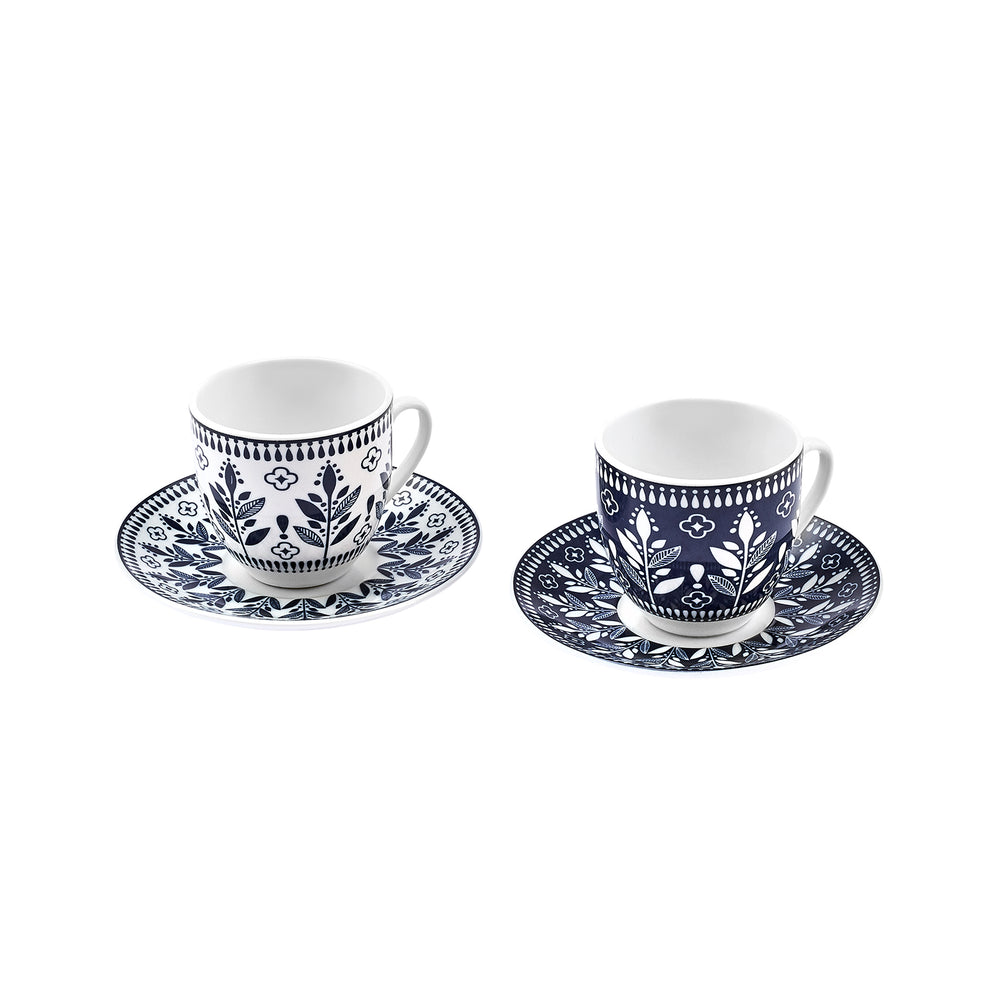 " Karaca Peyker Kaffeetassen-Set für 6 Personen, 85 ml "