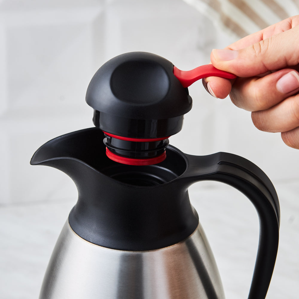 " Karaca Clark Teekanne-Thermoskanne, 1,5 L, Inox "