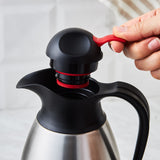 " Karaca Clark Teekanne-Thermoskanne, 1,5 L, Inox "