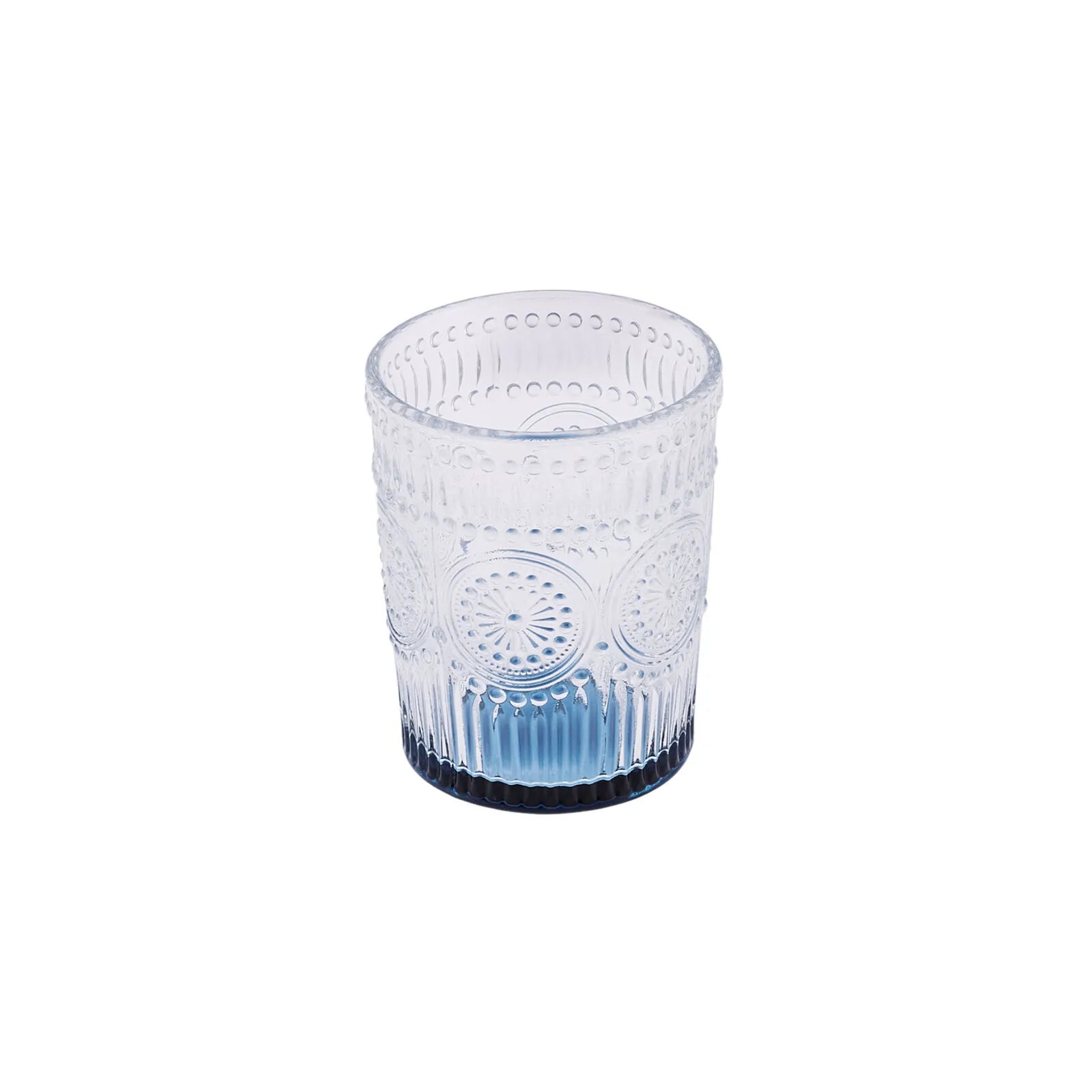 " Karaca Sonnenblume Wasserglas, Blau "