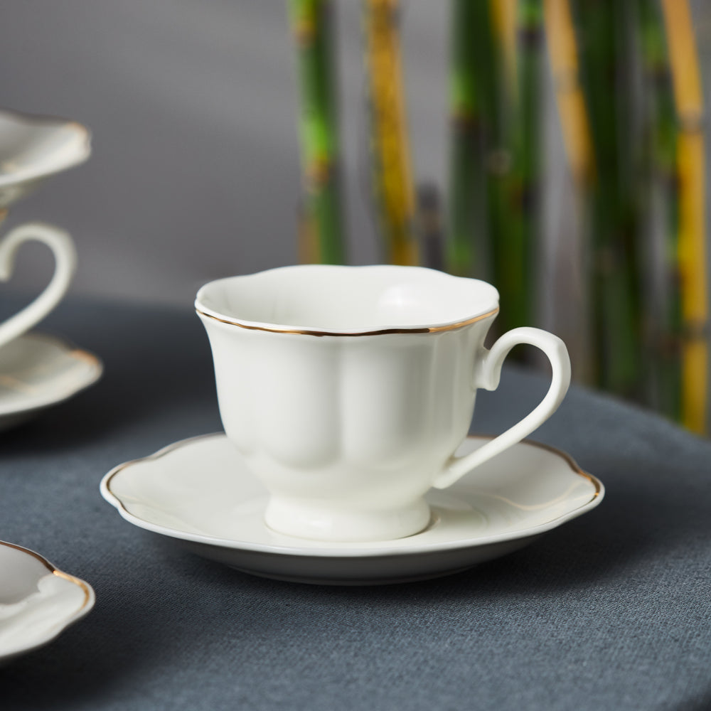 " Karaca Bell Kaffeetassen-Set, 6 Personen, 90 ml "