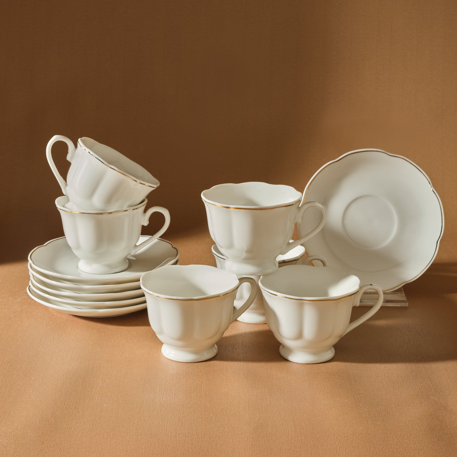 " Karaca Bell Kaffeetassen-Set, 6 Personen, 90 ml "