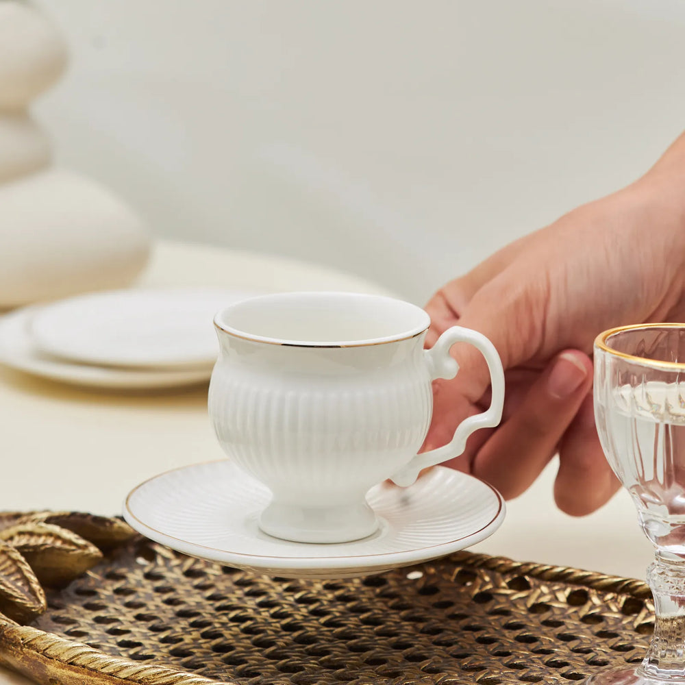 " Karaca Malta Kaffeetassen-Set, 6 Personen, 100 ml "