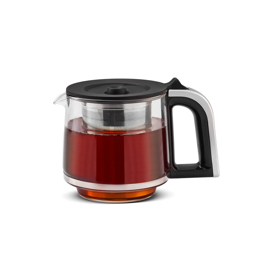 " Karaca Caysever Robotea Pro 4 in 1 sprechender automatischer Teekocher Wasserkocher und Filterkaffeemaschine 2500W Space Grau "
