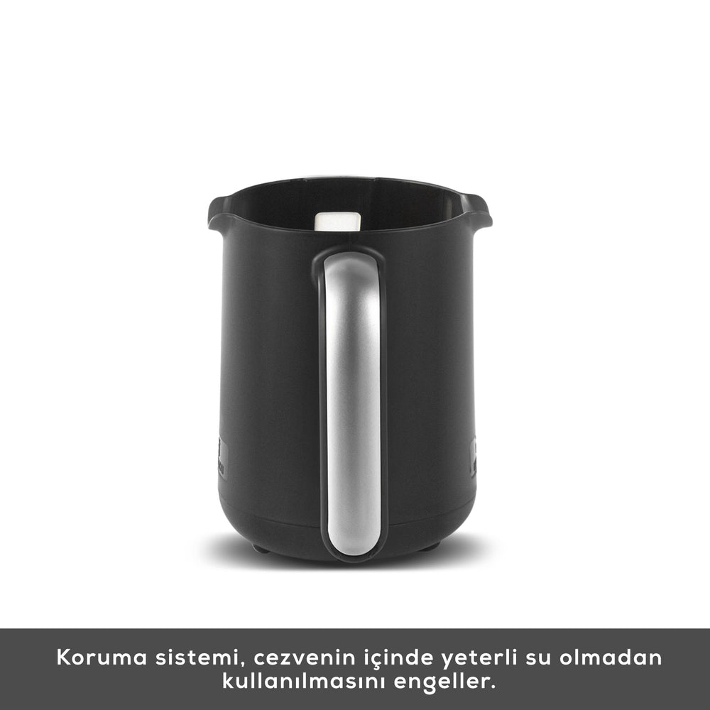 " Karaca Hatır Kaffeemaschine mit Röstfunktion Anthrazit, 535W "