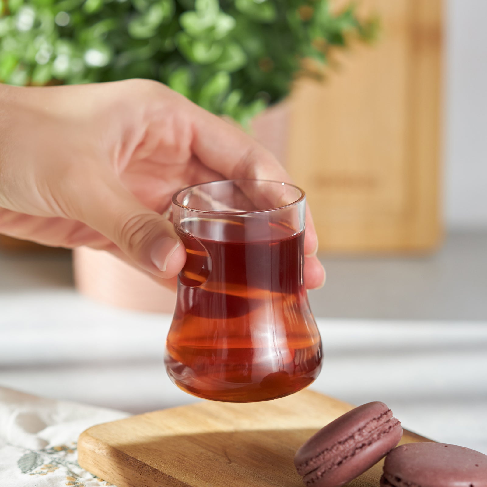 " Karaca Touch Einfaches Teeglas, 155 ml "