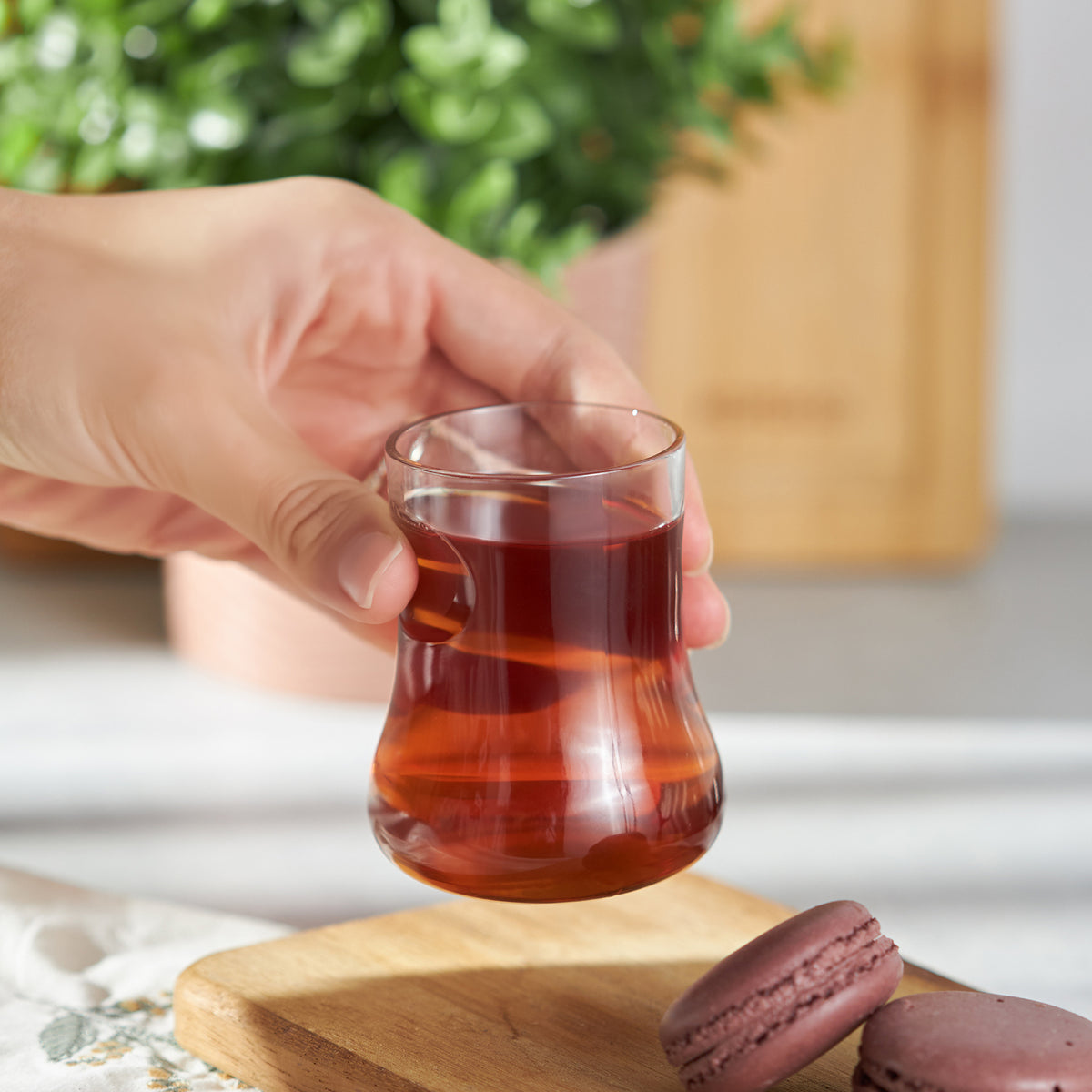 " Karaca Touch Einfaches Teeglas, 155 ml "