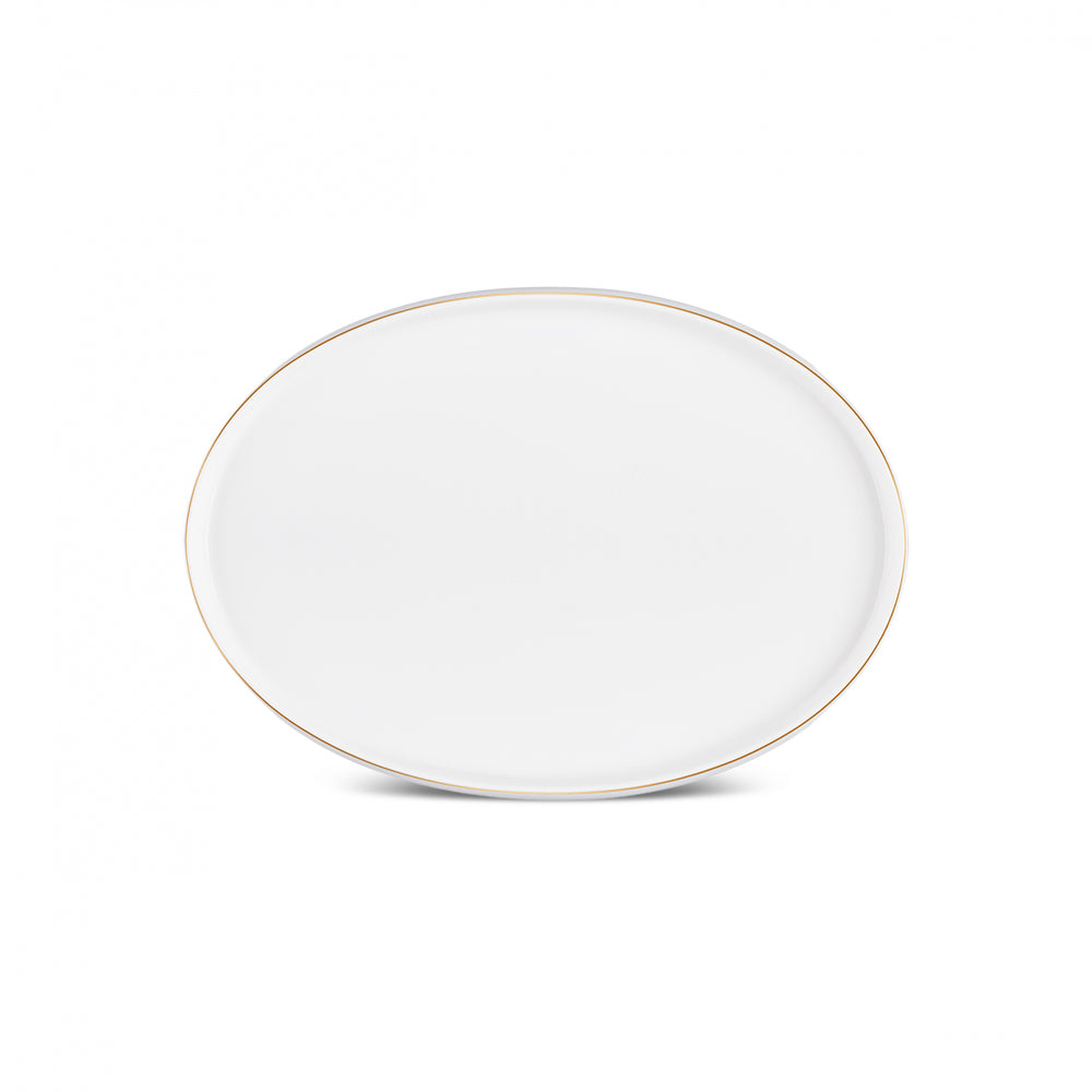 " Karaca Red Carpet Collection Streamline New Sunset Gold für 12 Personen Geschirrset, 59 Teilig, New Generation Bone "