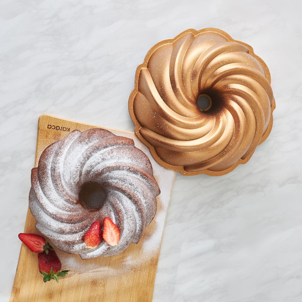 " Karaca Cake Pro Pare Cast Tortenform, Golden, 24 cm "