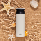 " Karaca Rainbow Steel Auslaufsichere Thermoskanne 500 Ml Creme "