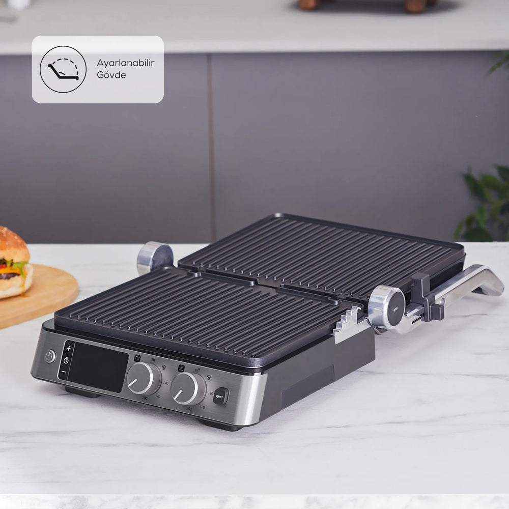 " Karaca Compact Stahl Sear und Grill Inox 2008 Grillen und Toaster "