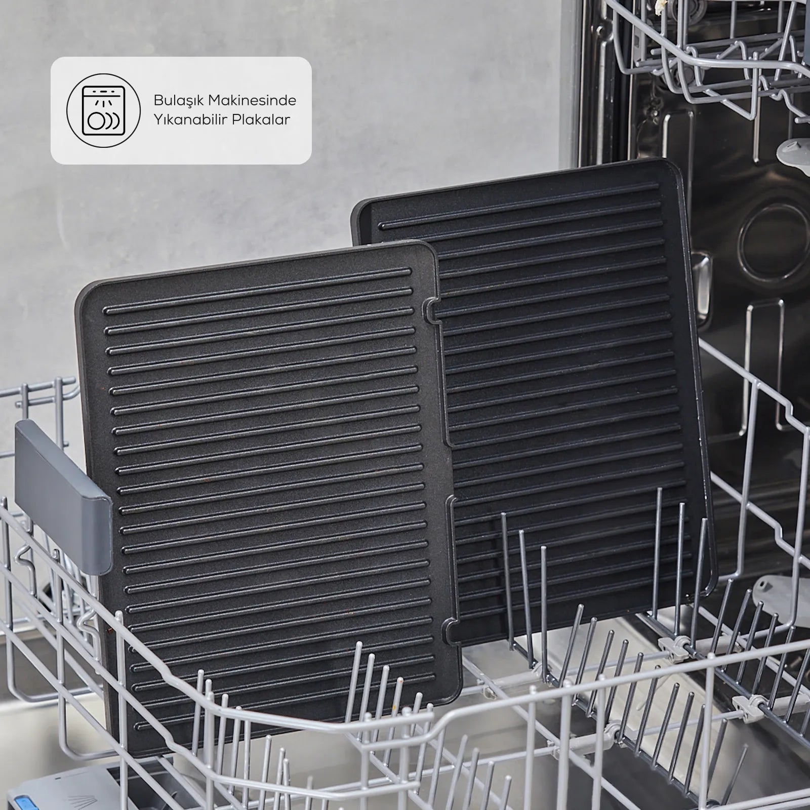 " Karaca Compact Stahl Sear und Grill Inox 2008 Grillen und Toaster "