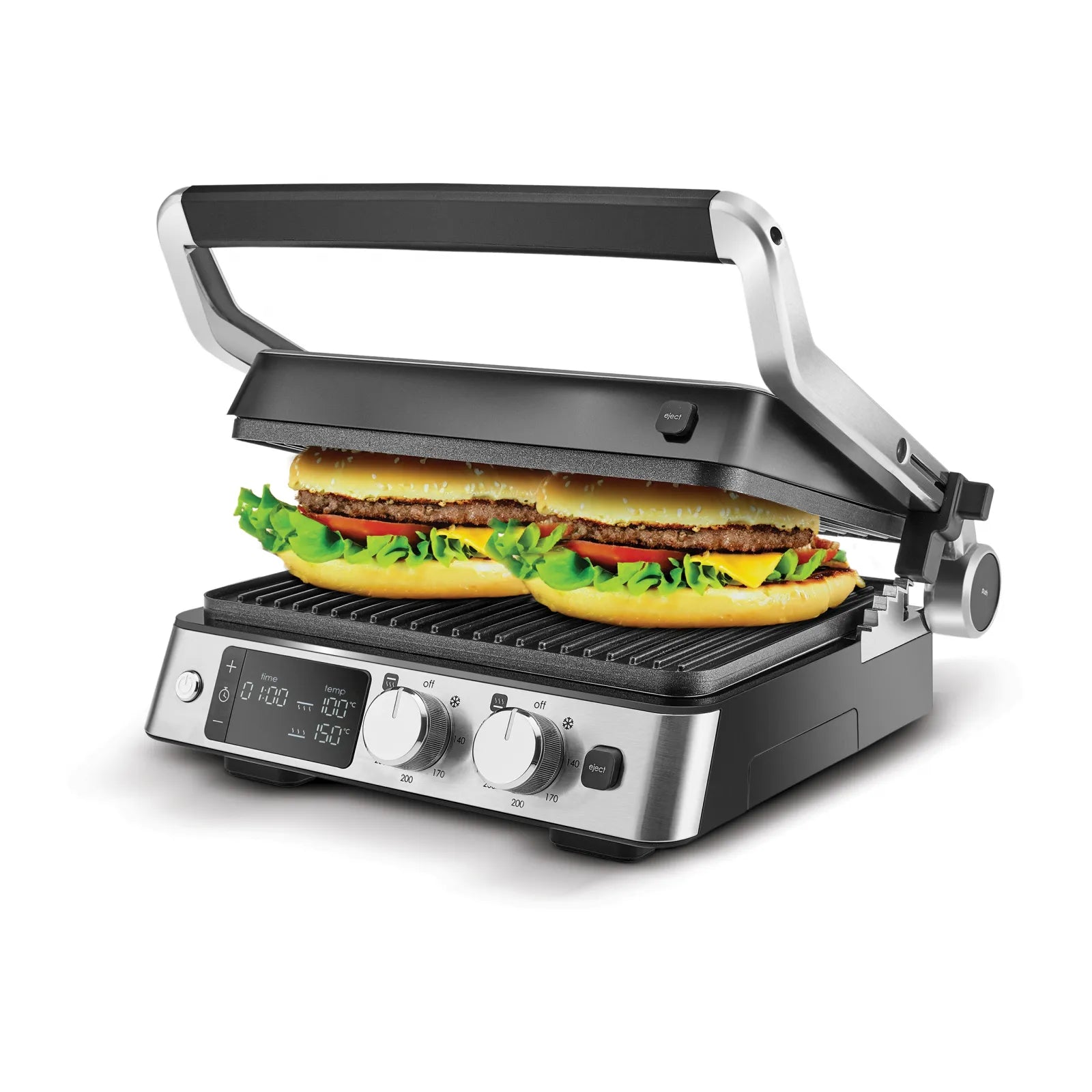 " Karaca Compact Stahl Sear und Grill Inox 2008 Grillen und Toaster "