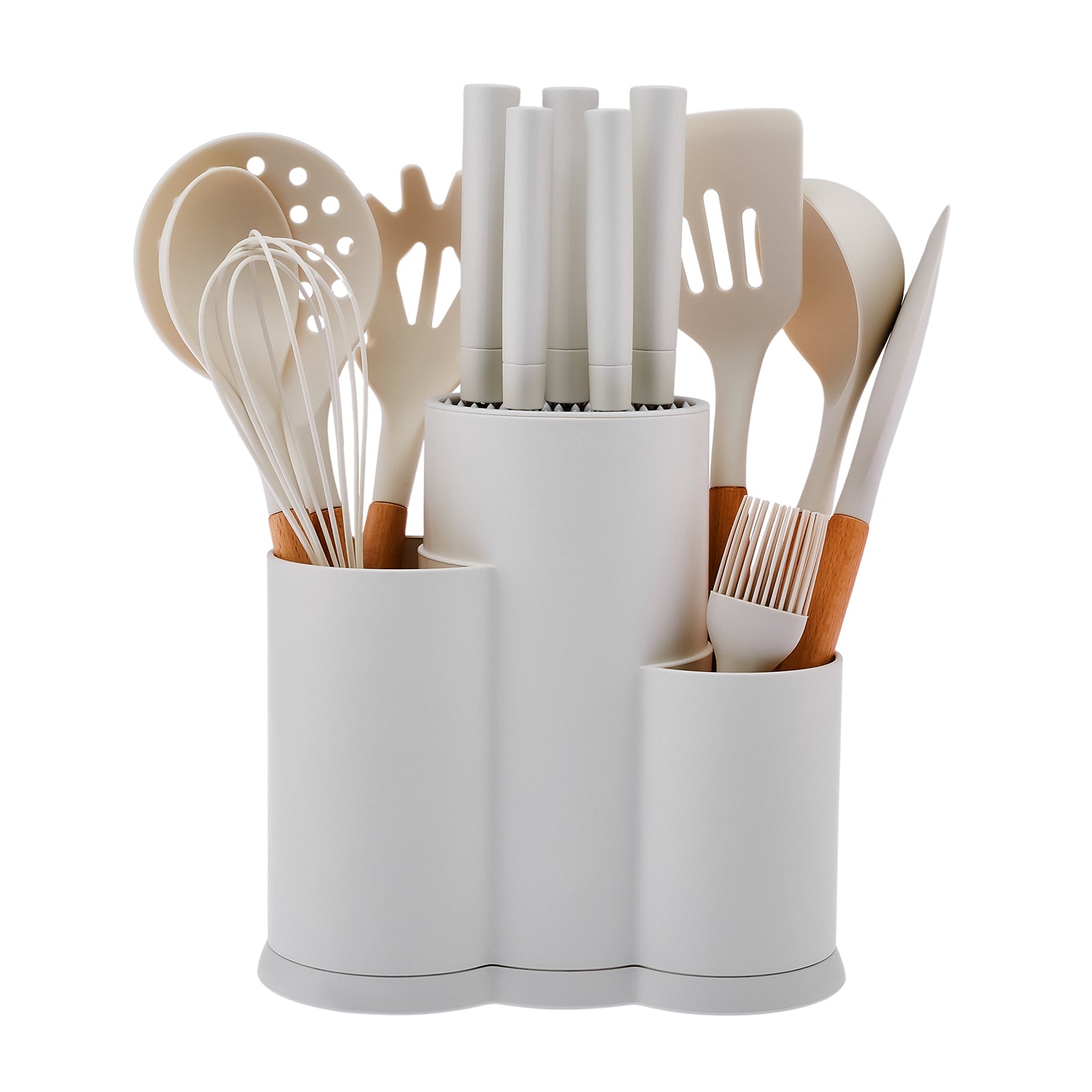 " Karaca Burby Creme 14-teiliges Messer-Set "