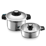 " Karaca Quick and Safe Induktions-Schnellkochtopf-Set 6+8 Lt "