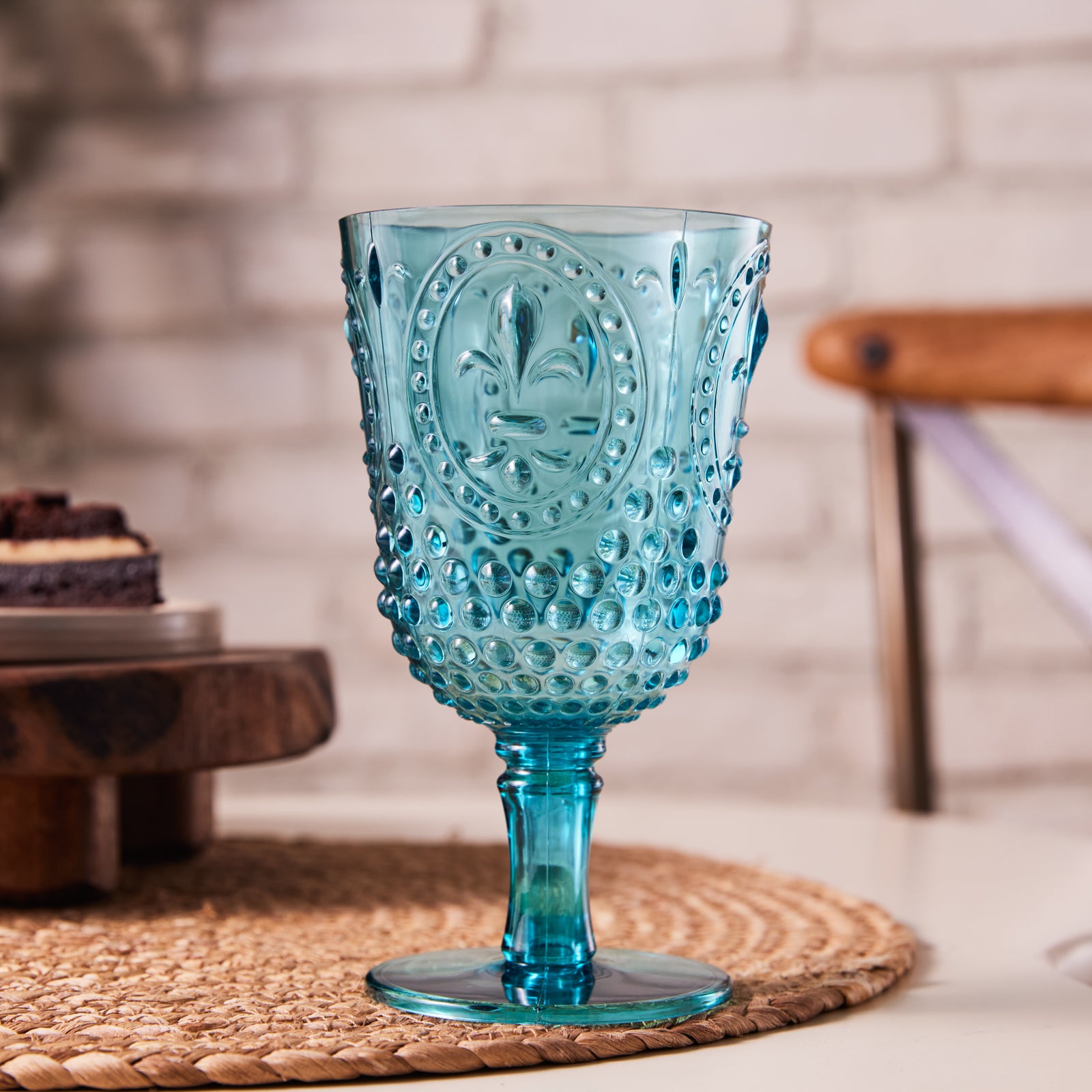 " Karaca Moise Becher Acryl 450 Ml Blau "