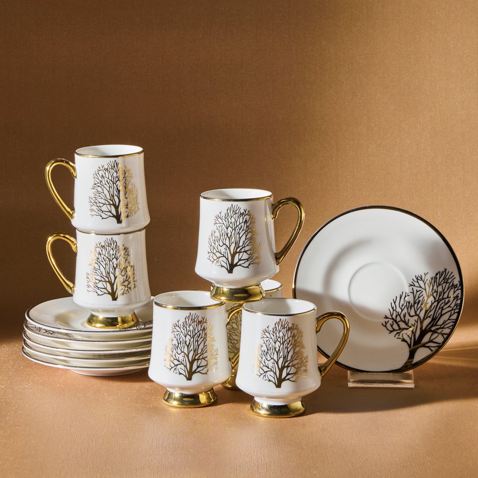 " Karaca Afra Kaffeetasse für 6 Personen, 90 ml "