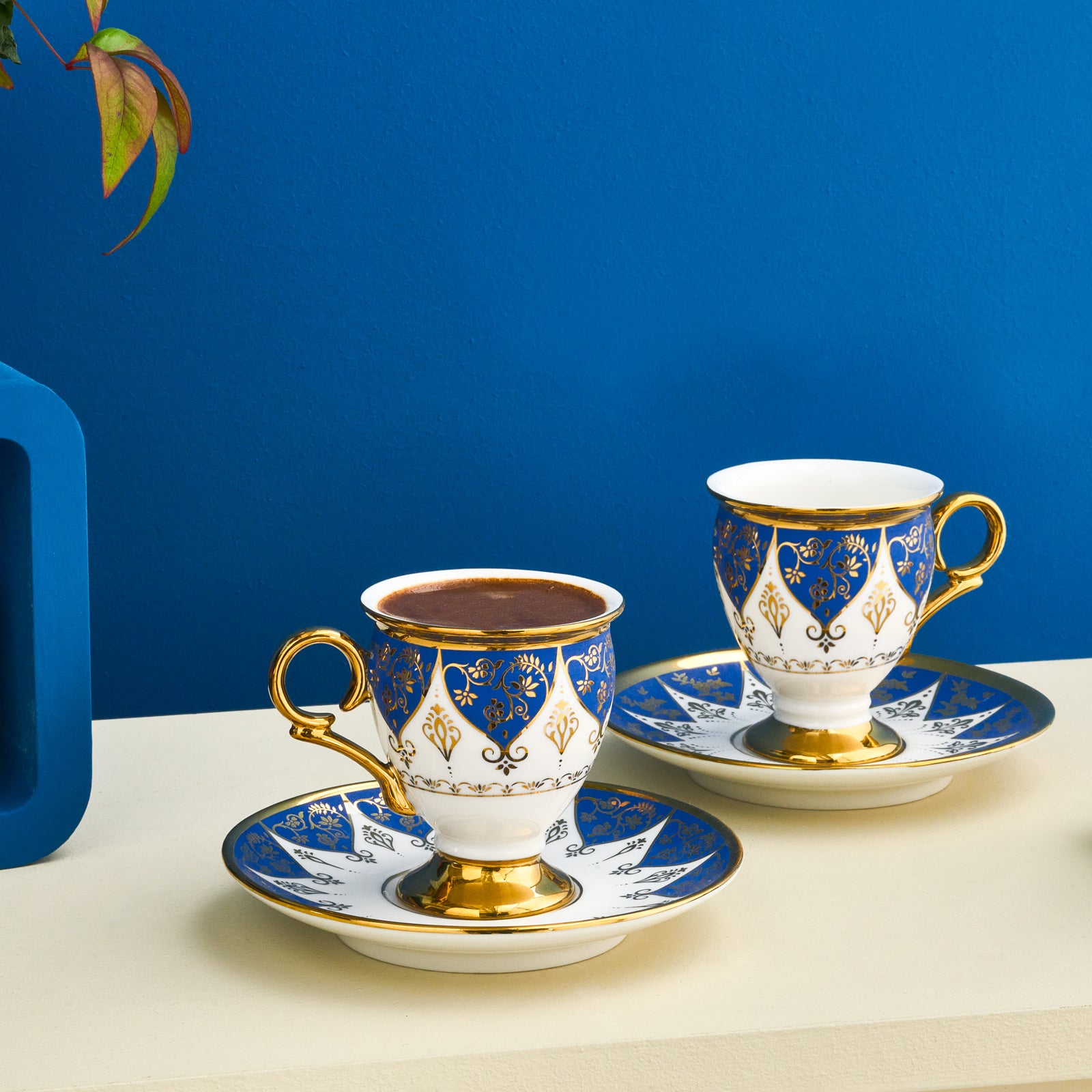 " Karaca Merve 2-teiliges Kaffeetassenset für 2 Personen, 100 ml "