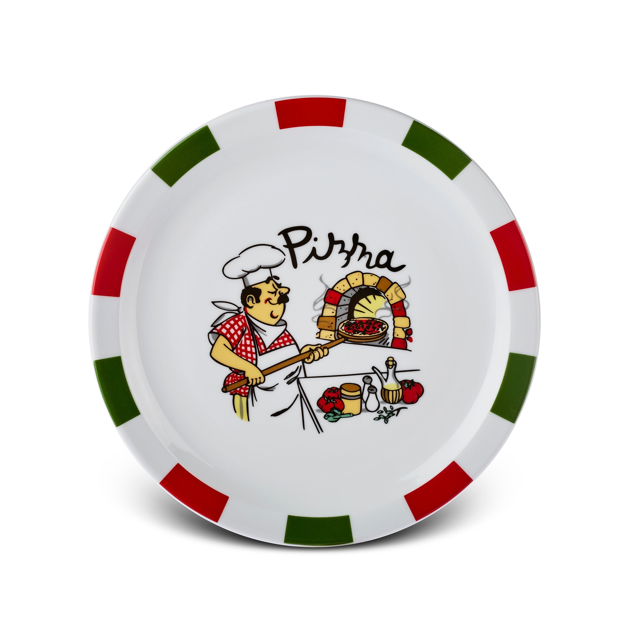 Karaca Napoly 5-teiliges 4-Personen Pizza-Set