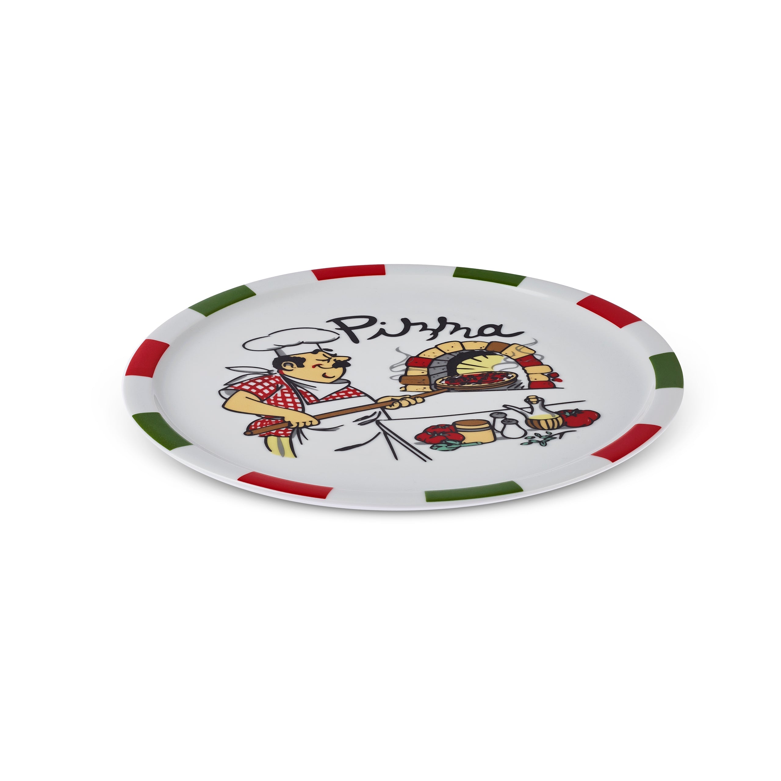 Karaca Napoly 5-teiliges 4-Personen Pizza-Set