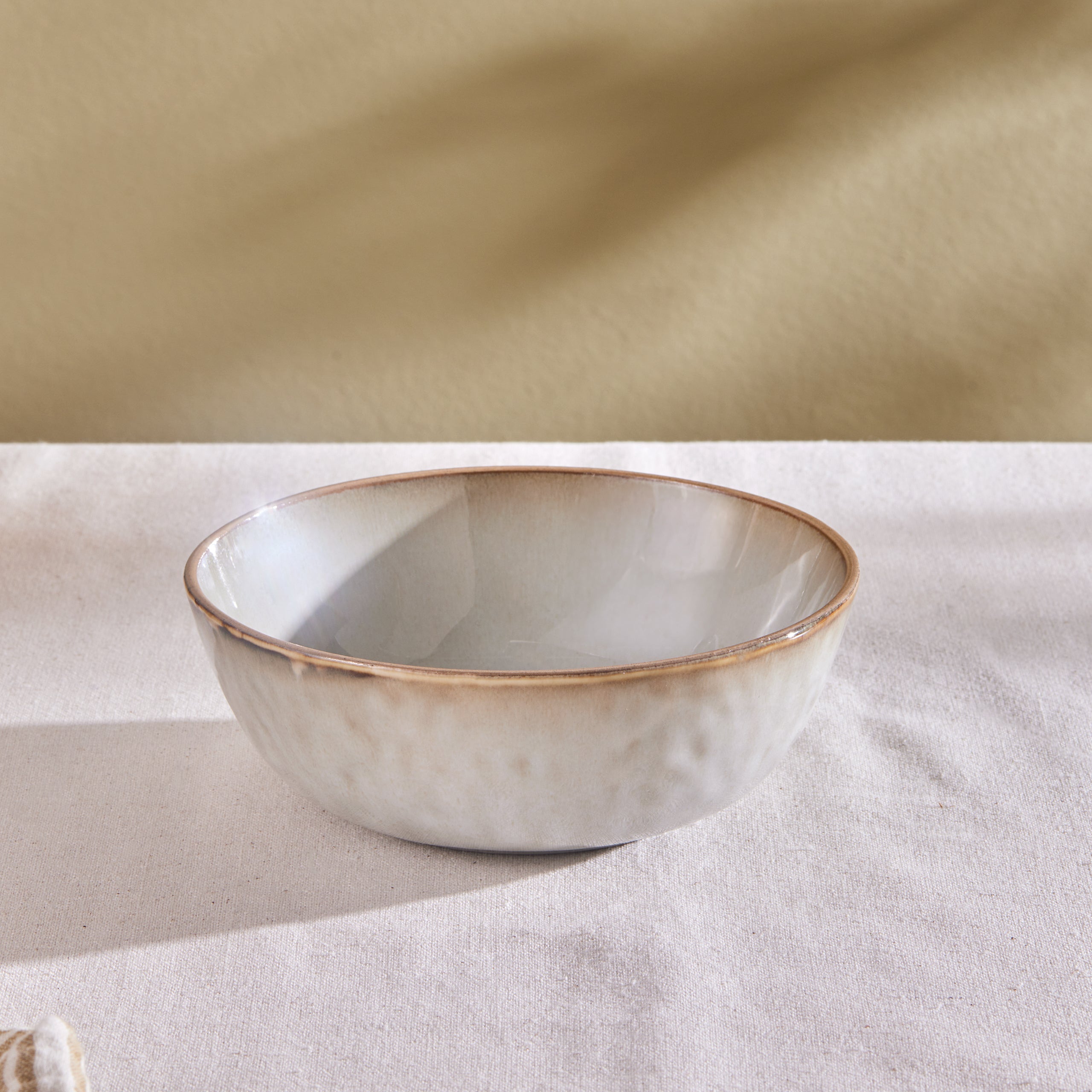 Karaca Rixton Salatschale 22 cm Beige