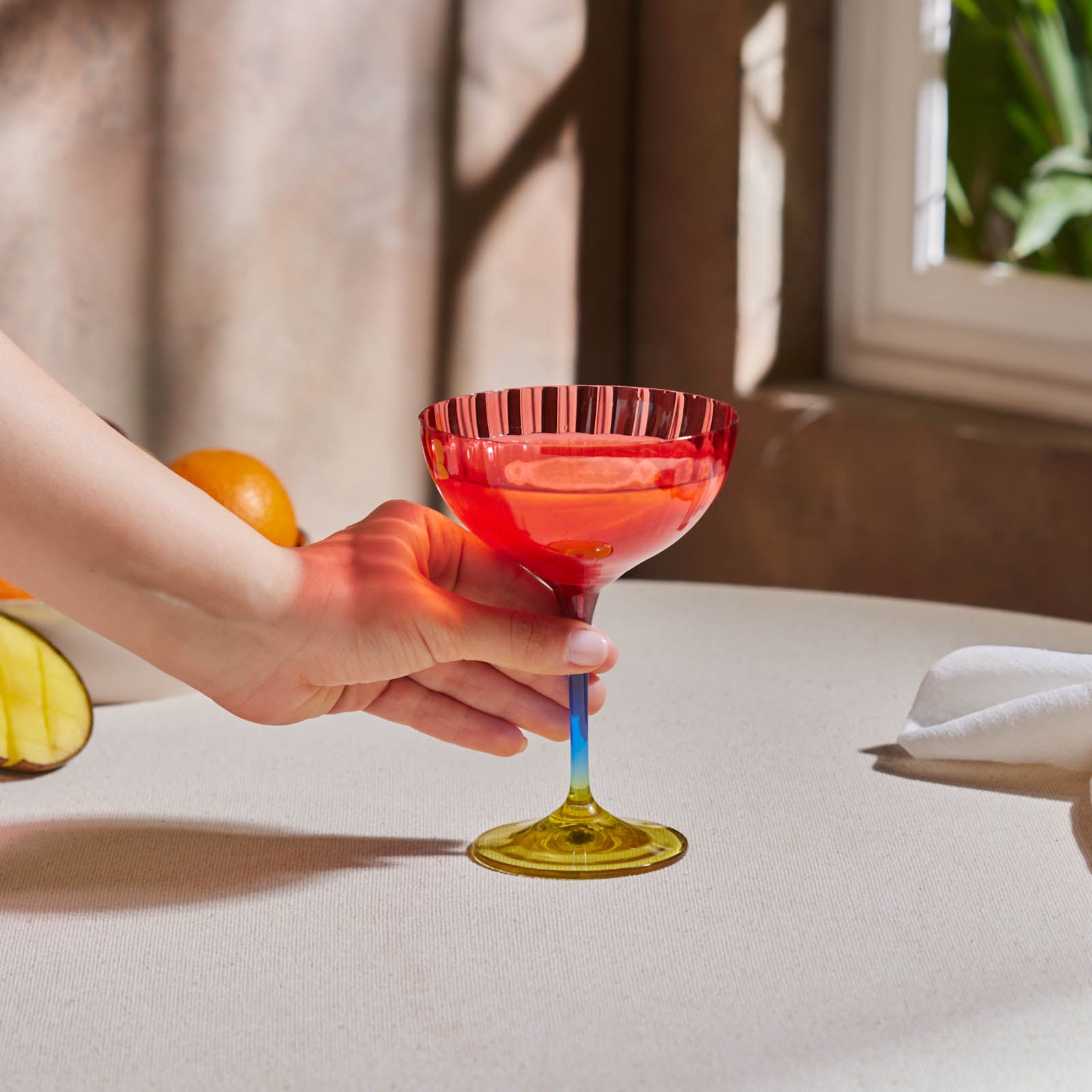 " Karaca Dolce Martini und Eisbecher Rot 210 ml "