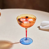 " Karaca Bettle Gelbes Martini und Eisdessertglas "