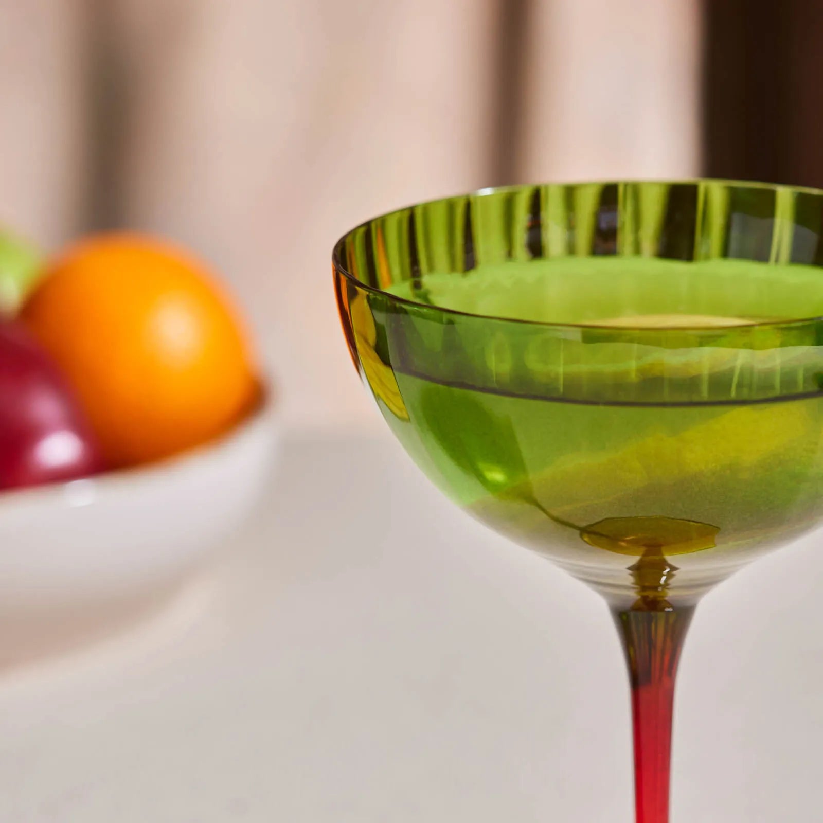 " Karaca Bettle Martini Grünes Eisdessertglas "