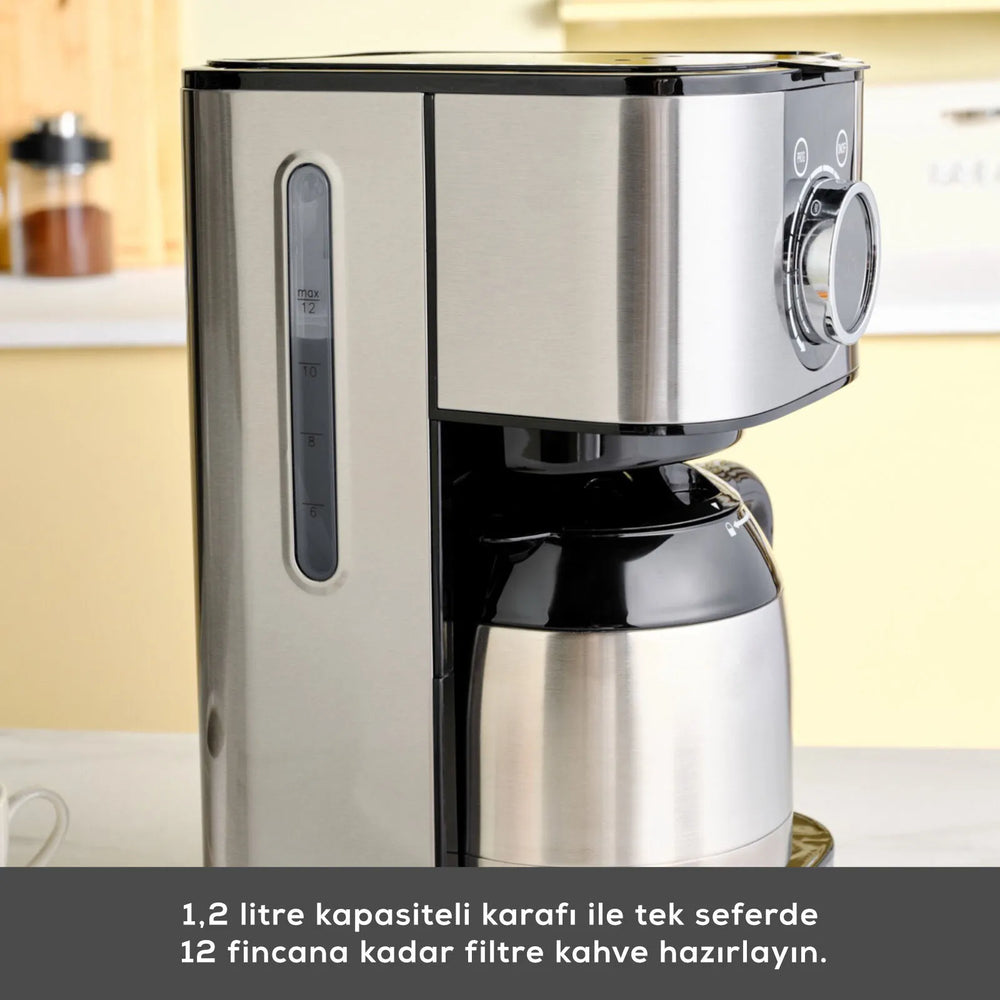 " Karaca Series 2303 Stahl Filterkaffeemaschine "