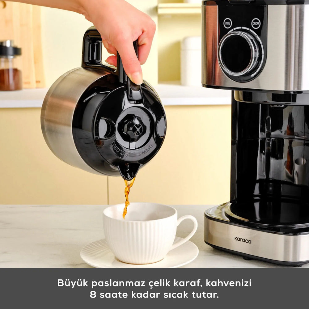 " Karaca Series 2303 Stahl Filterkaffeemaschine "