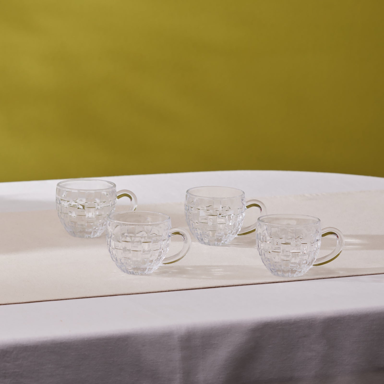 " Karaca Emel 4 Personen Glas Tee Cup 180 Ml "