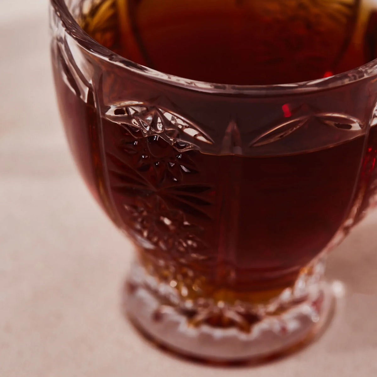" Karaca Seda 6 Personen Glas Tee Cup 180 Ml "