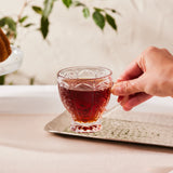 " Karaca Seda 6 Personen Glas Tee Cup 180 Ml "