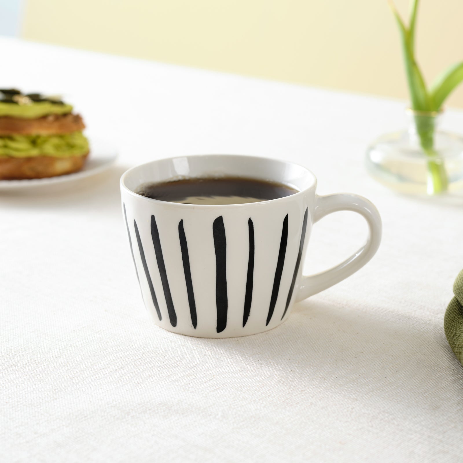 " Karaca Linda Streifen Tasse, 350 ml "