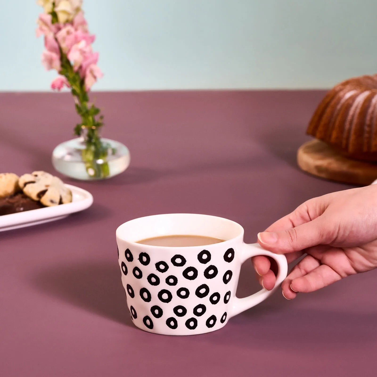 " Karaca Linda Tasse mit Muster, 350 ml "