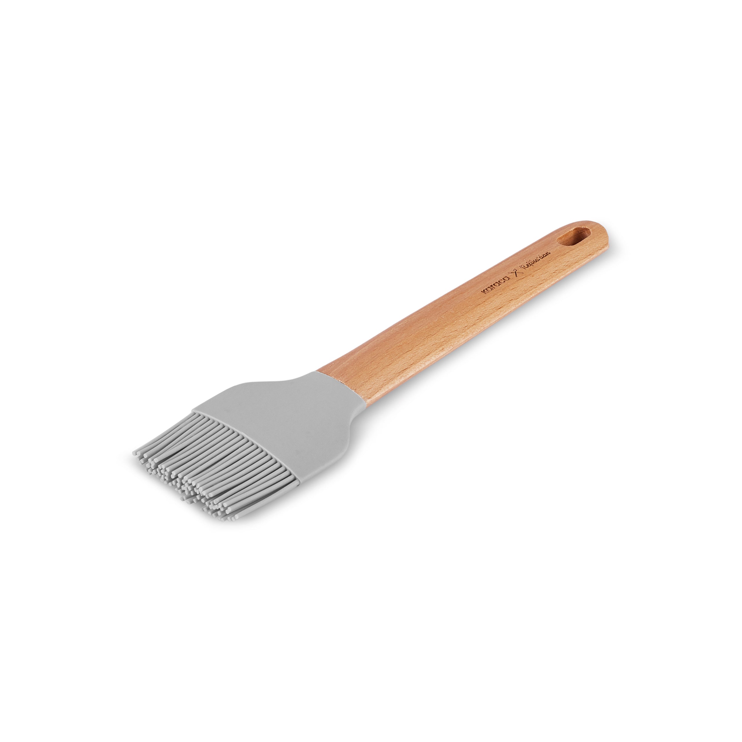 " Karaca x Refika Gadgets Silikonpinsel mit Holzgriff "