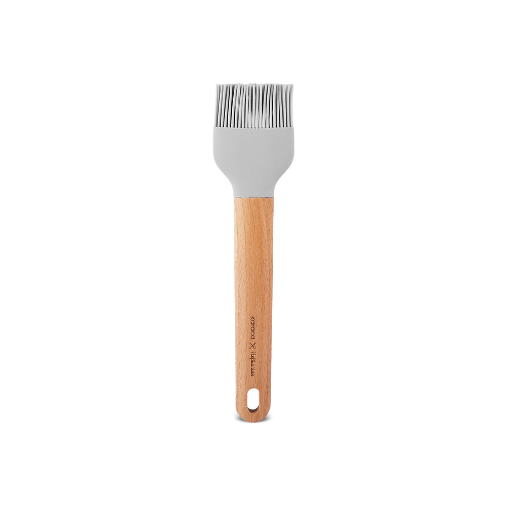" Karaca x Refika Gadgets Silikonpinsel mit Holzgriff "
