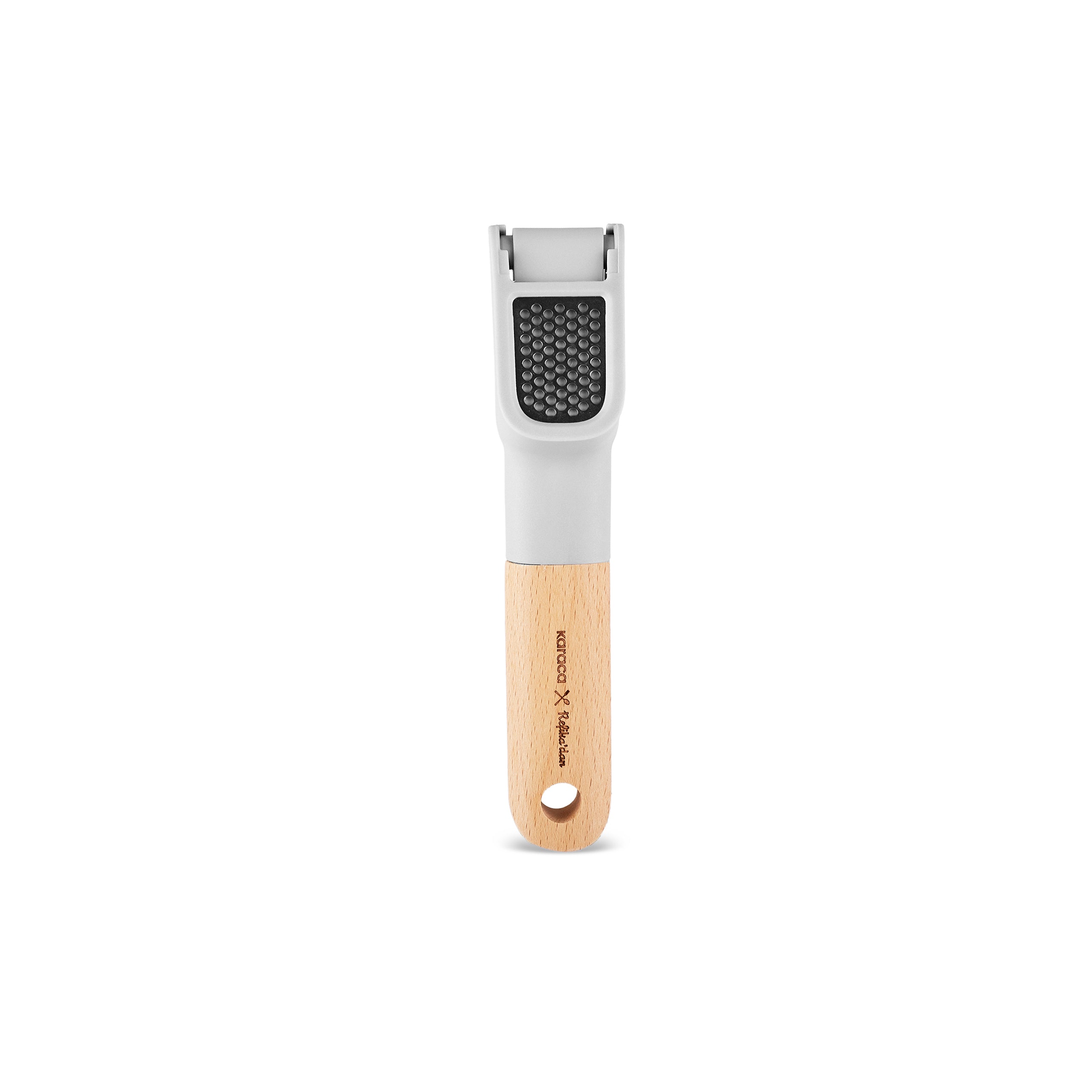 " Karaca x Refika Gadgets Knoblauchpresse mit Holzgriff "