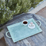 " Karaca Home Donna Dekoratives Tablett Mintgrün 45 cm "