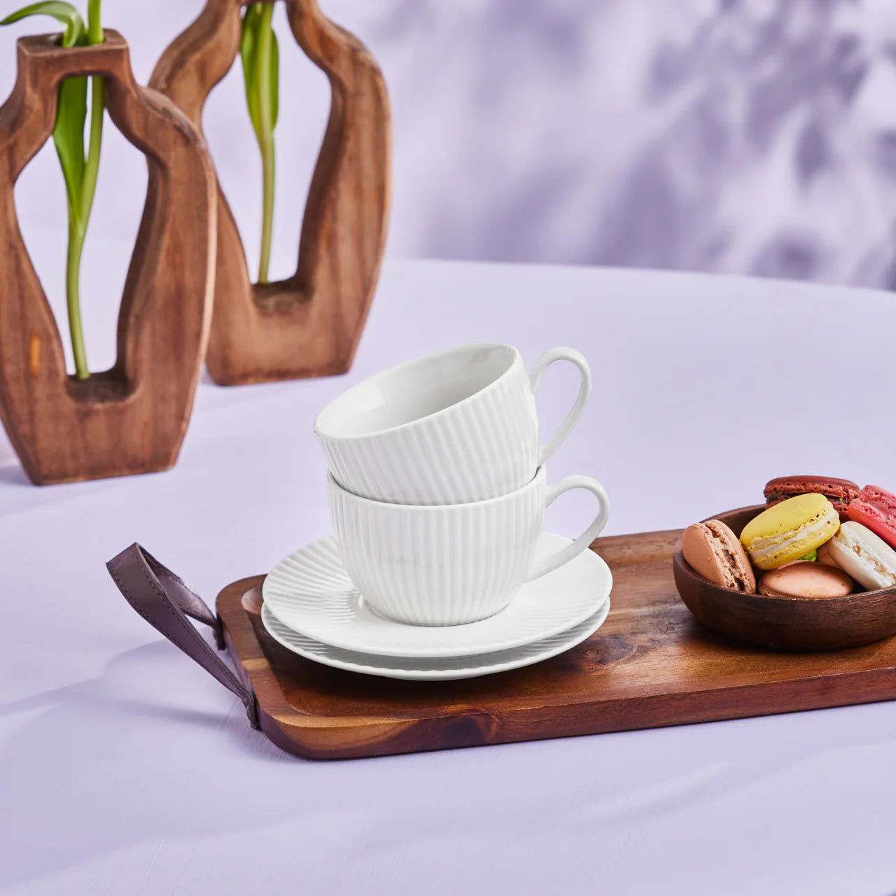 Karaca Seashell 200 ml Teetasse für 6 Personen
