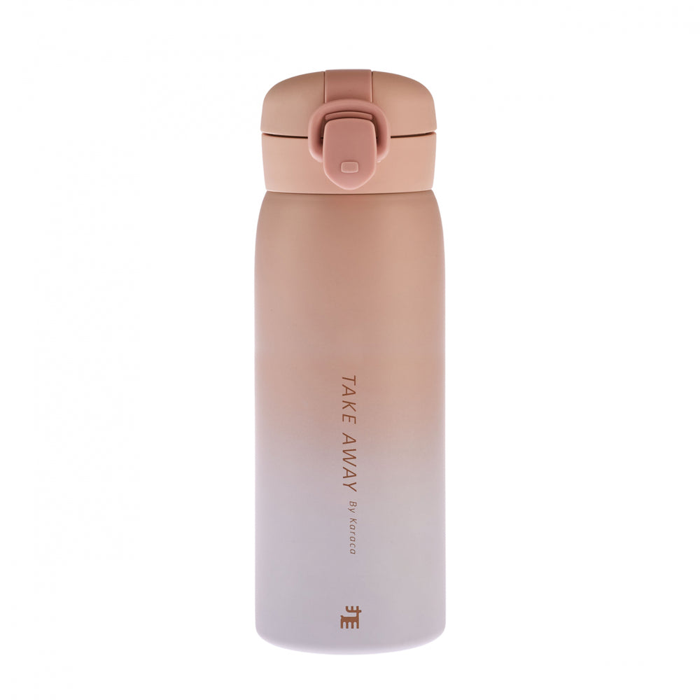 " Karaca Skyfall Stahl Auslaufsichere Thermoskanne 500 Ml Rosa "
