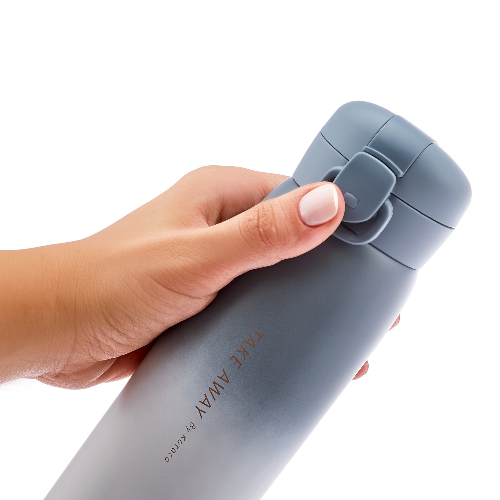 " Karaca Skyfall Steel Auslaufsichere Thermoskanne 500 Ml Blau "