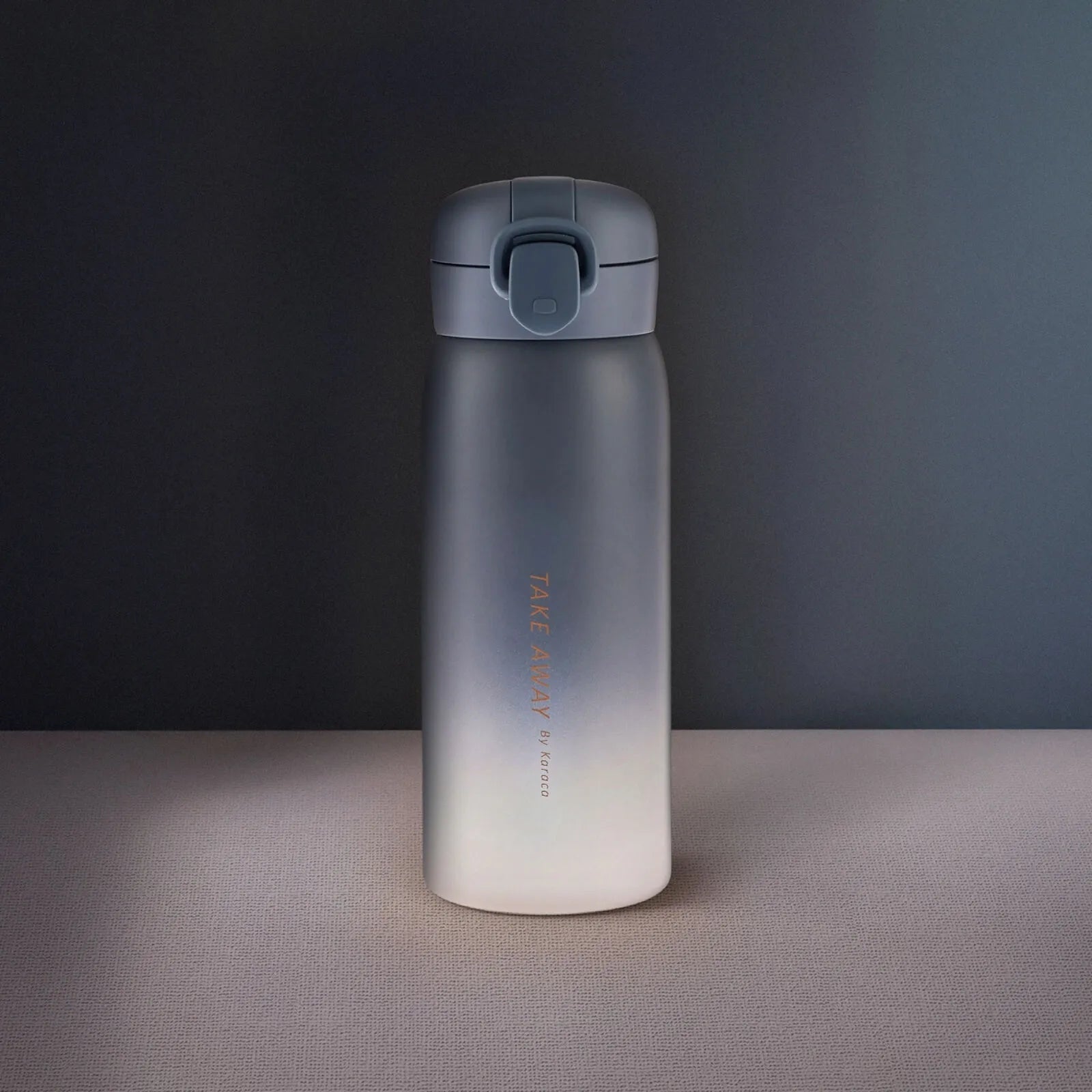 " Karaca Skyfall Steel Auslaufsichere Thermoskanne 500 Ml Blau "