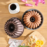 Karaca Cake Pro Lina Braune Kuchenform aus Aluminiumguss 255 cm