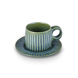 Karaca Arthur Grün & Blau Teetasse 260 ml